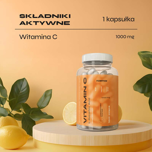 nowmax® Vitamin C 1000mg 100 kaps