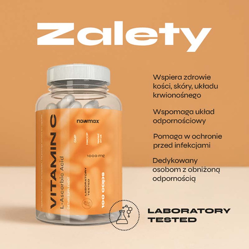 nowmax® Vitamin C 1000mg 100 kaps